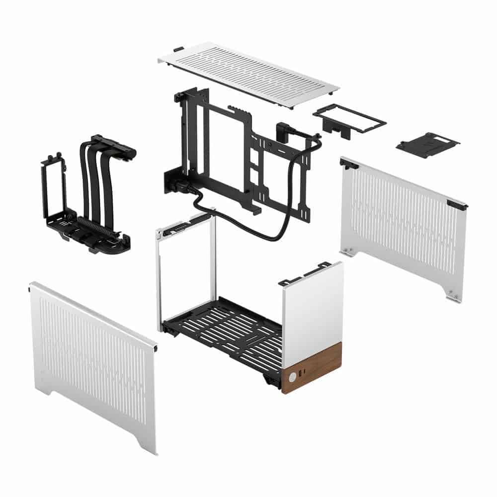 (image for) Fractal Design Terra Silver SFF Mini-ITX PC Gaming Case